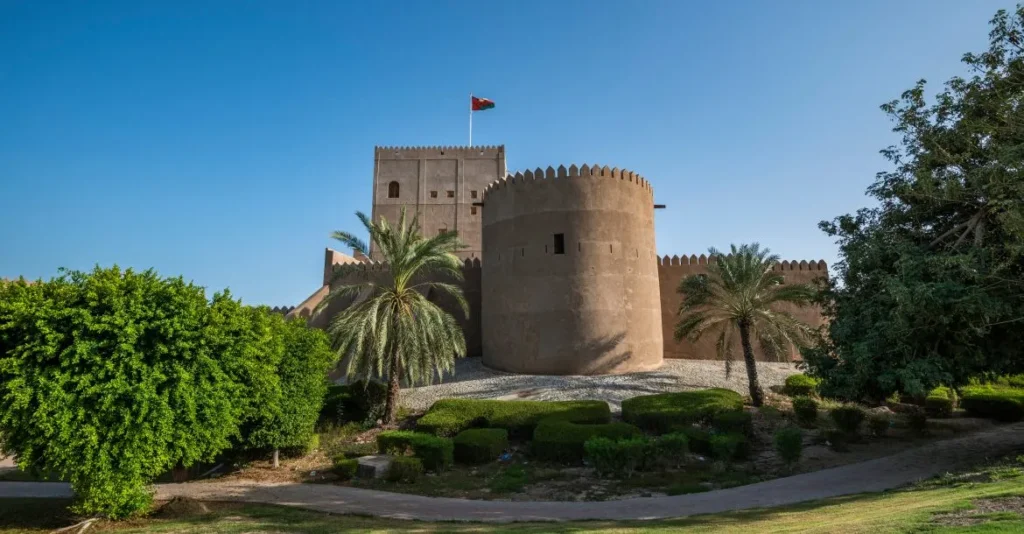 Sohar Fort in Oman is temporarily closed for maintenance.