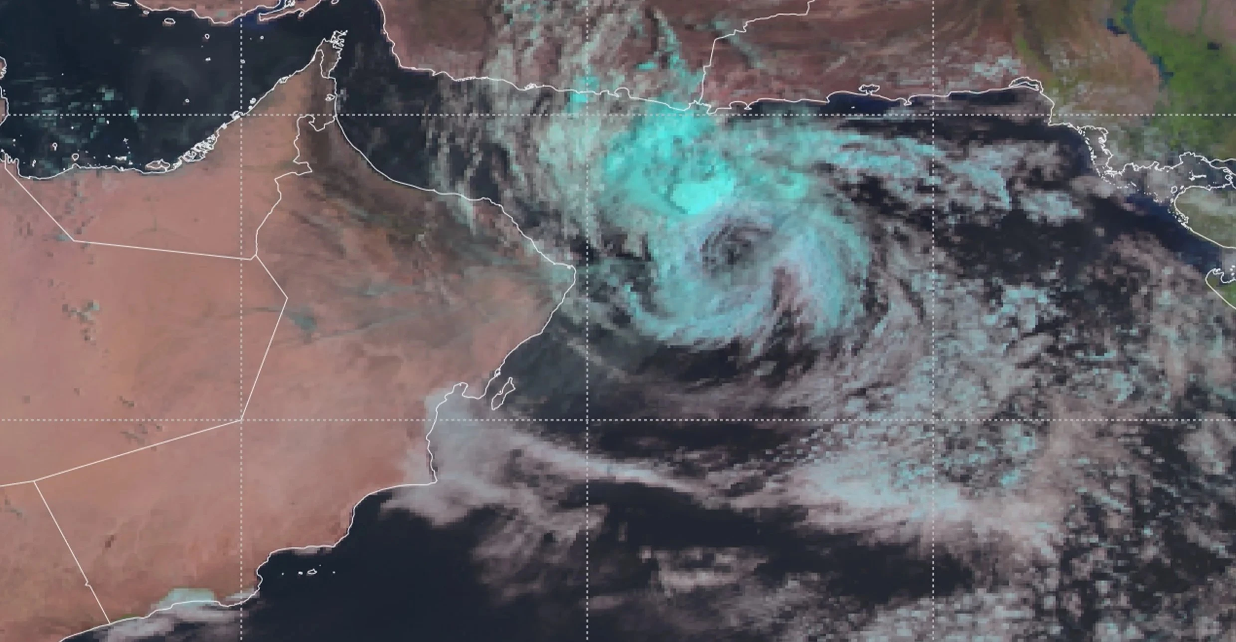 Tropical Storm Asna Weakening as It Moves Away from Oman